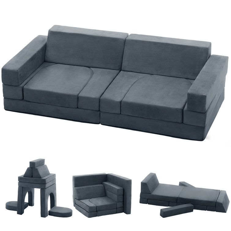 L shape 9 seater sofa online set